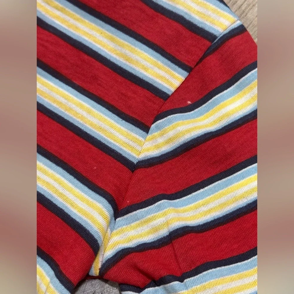 Lee. NWT. 3-Piece Play Outfit in Gray, Navy & Red-Striped.